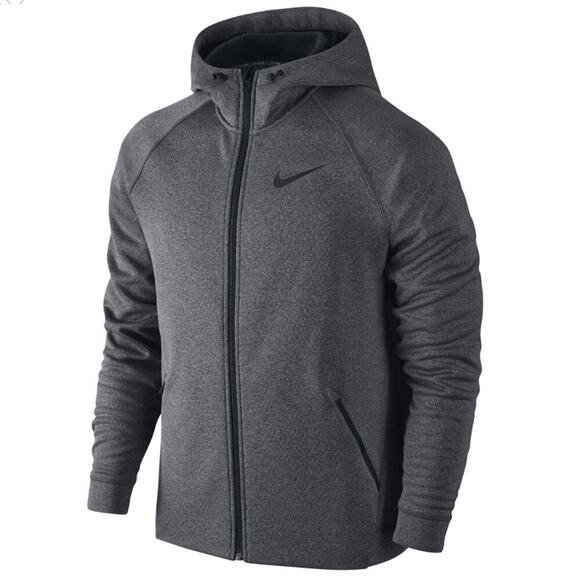 Nike Men's Therma Sphere Training Jacket Charcoal Heather Size L - Picture 1 of 9